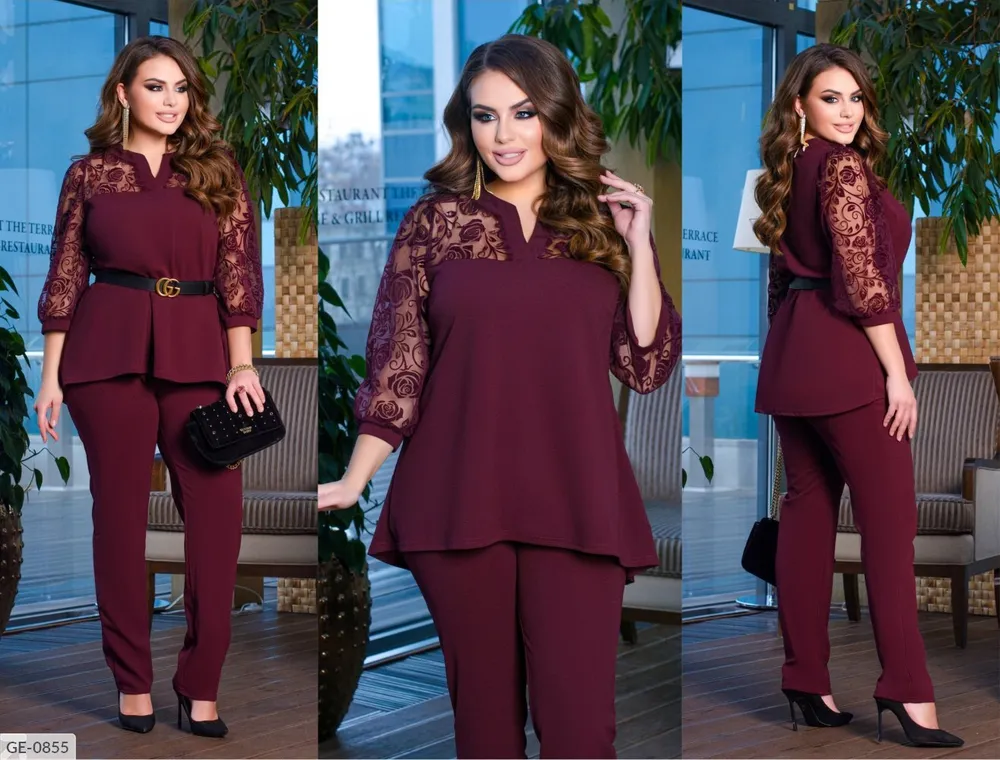 Костюм EO-7132 Фабрика Моды