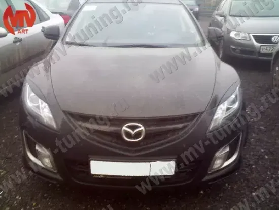 Реснички на фары для Mazda 6 GH
