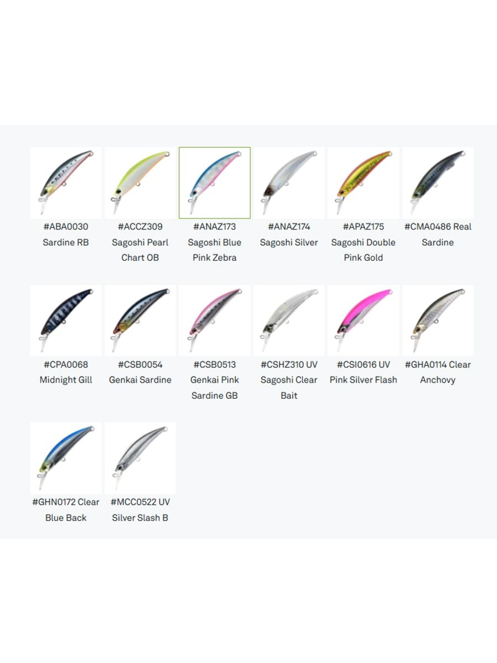 Воблер для рыбалки DUO Rough Trail Blazin 70, ANAZ173 Sagoshi Blue Pink Zebra, 70 мм, 20 г, быстро тонущий, минноу