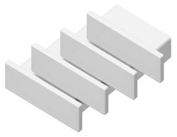 Ambrella Заглушка для накладного алюминиевого профиля GP1700 (комплект 4шт) Alum Profile GP8300