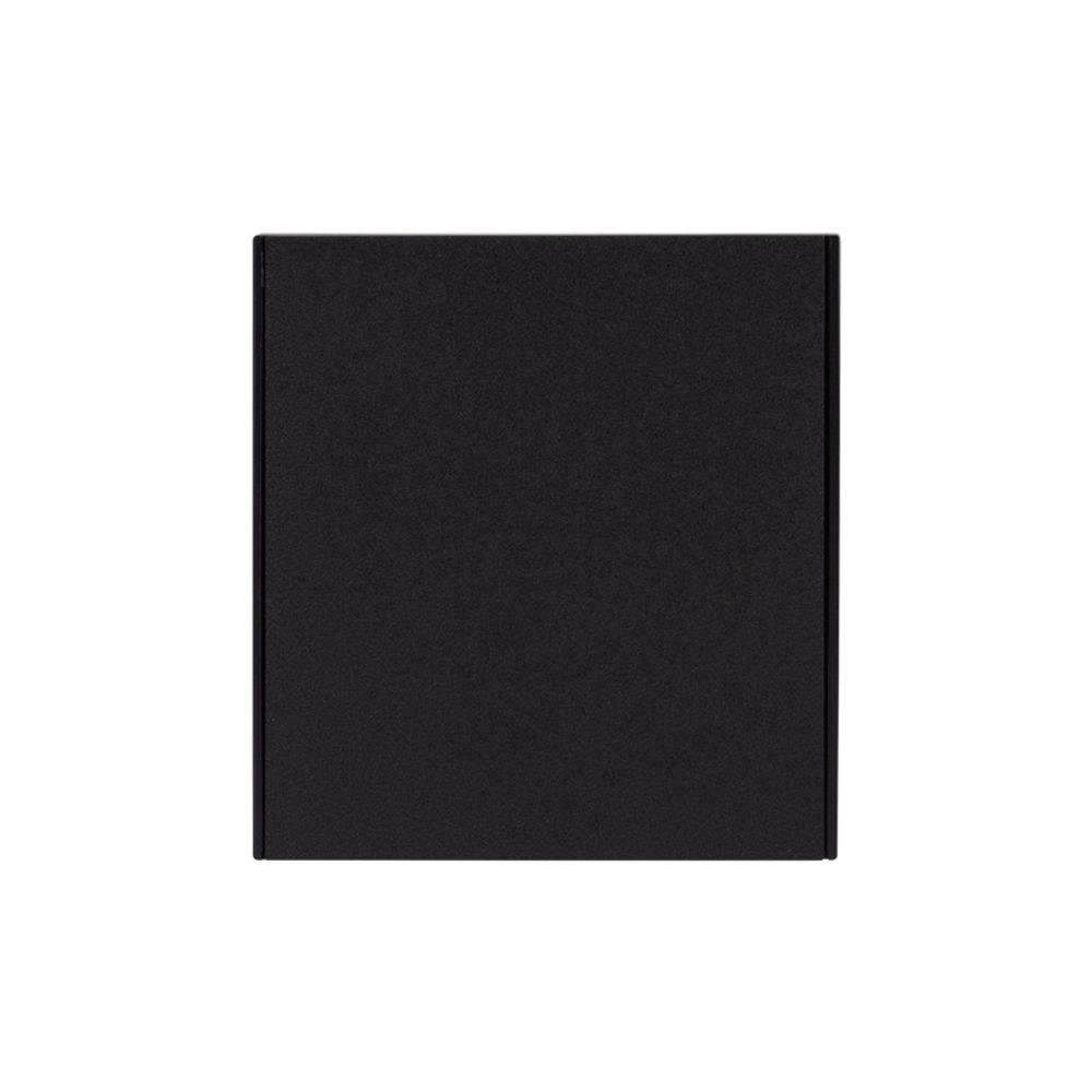 Заглушка STRONG декоративная с суппортом антрацит KRANZ