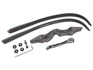 Лук рекурсивный Stinger Huron, 40 lbs/18,1 кг, длина 60 дюймов, ламинат (SG-BOW-F-40-GRAY)