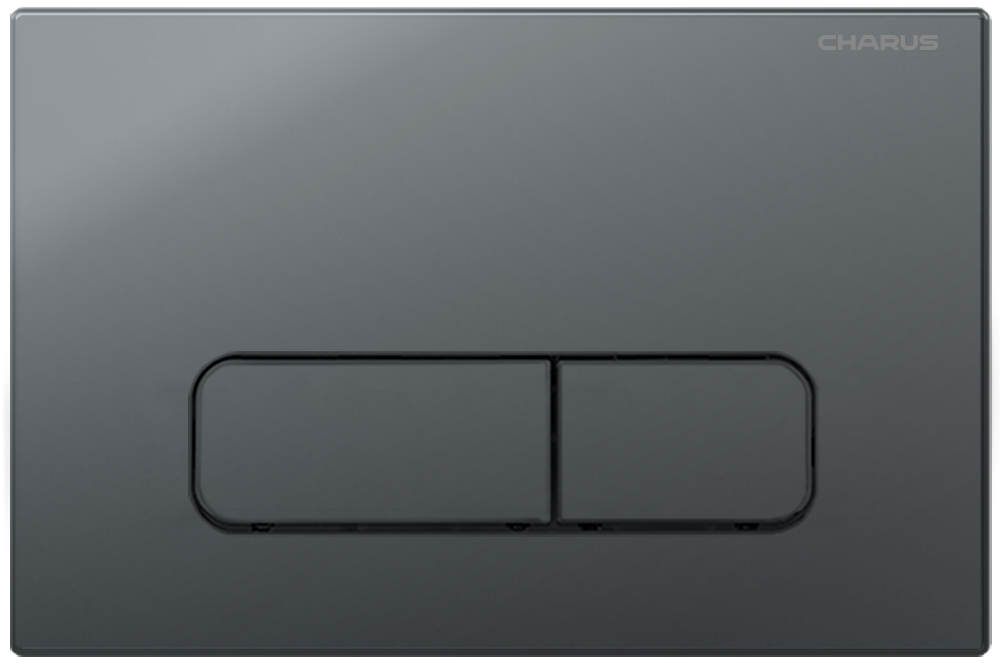 Клавиша для инсталляции CHARUS Elegia FP.320.GRP.01, графит