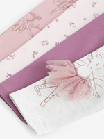 Легинсы для девочки Next 411-370, 4 шт., Розовый, Серый