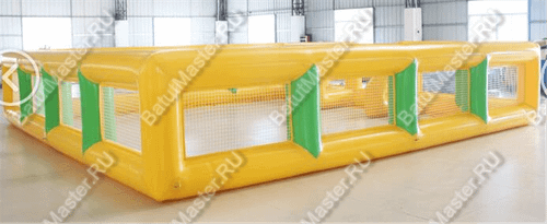 Надувная игровая комната "Солнечный" размер 8*8*1,5 м