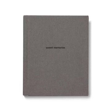 28x20 фотокнига с льняной обложкой "Grafit"