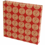 Часы настенные «Классика» под темное дерево 29*29см 264