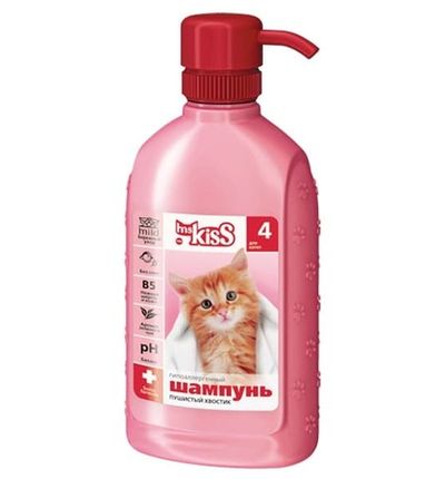Ms.Kiss № 4 Шампунь для котят Пушистый хвостик 200 мл