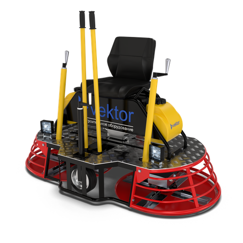 Vektor VTMG-800 - двухроторная заглаживающая машина по бетону - [2x800 мм / Honda GX390]