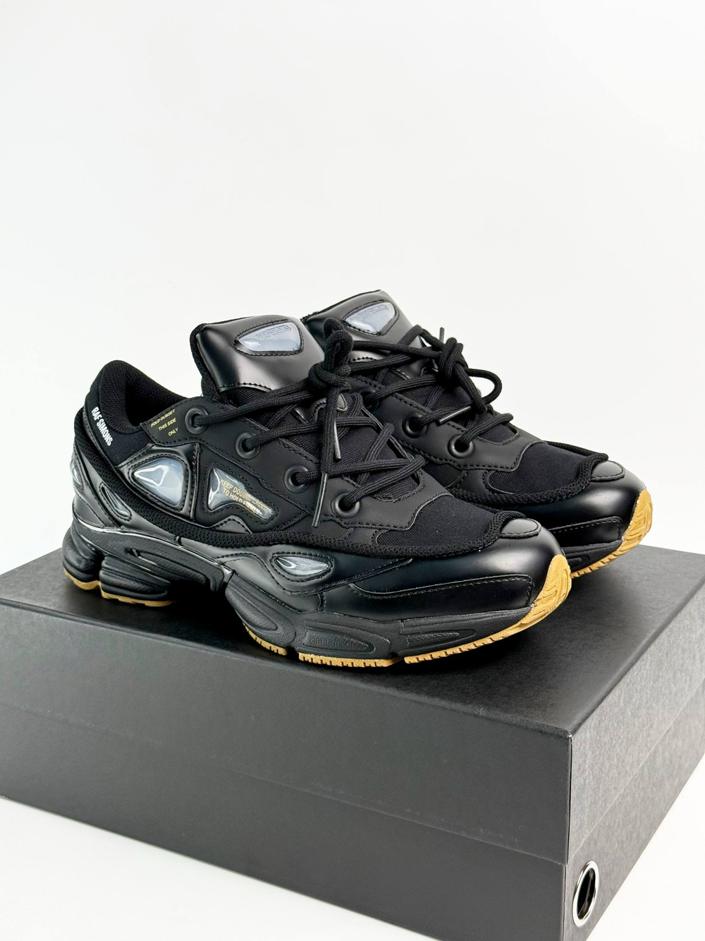 Кроссовки Adidas Raf Simons Ozweego 3 #B143 (черн.)