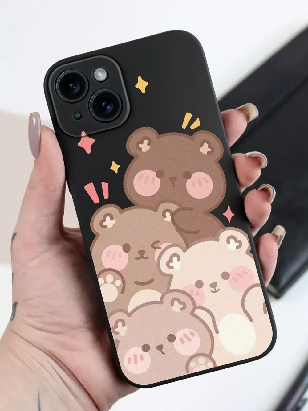 Чехол на iPhone 15 Plus с принтом