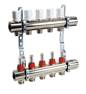 Коллекторная группа для теплого пола Luxor CD 477 - 4 выхода