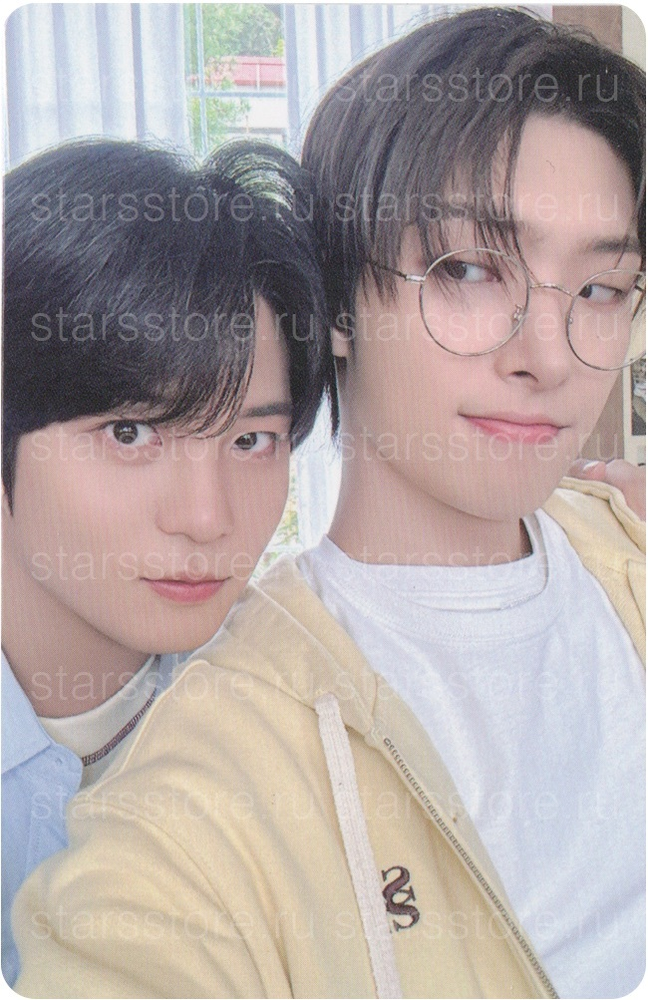 Фотокарта Jongho &amp; Mingi ATEEZ - 2025 SEASON&#39;S GREETINGS (YES24)