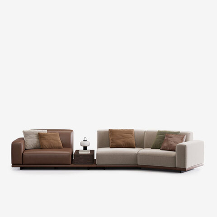 3-х местный нераскладной угловой диван KYOTO KO-15