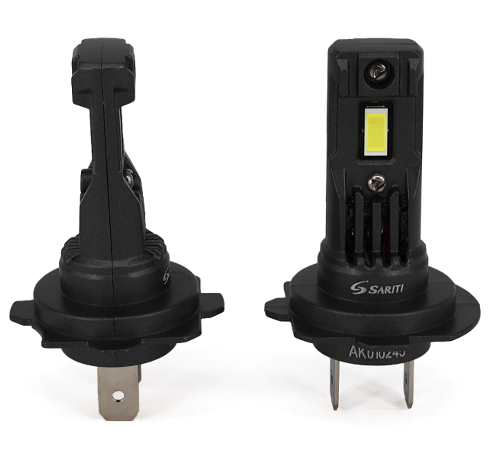 Cветодиодные лампы H7 Sariti V2 с вентилятором, 5500К, 12V, 45W Customizet-Grad (комплект, 2шт)