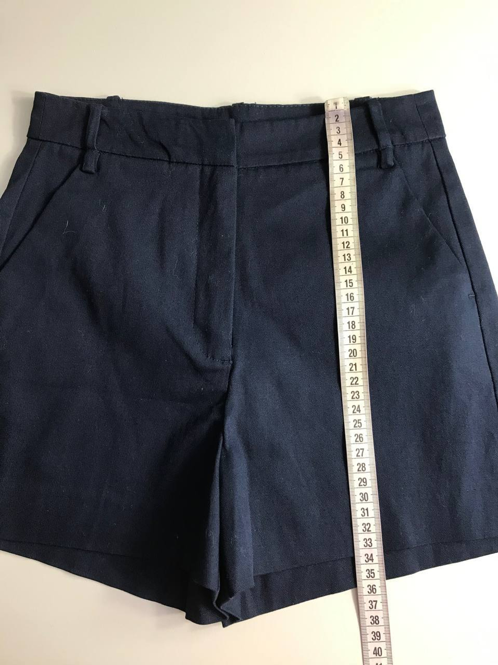 Шорты Oodji классического кроя, маркировка 34, визуально на 40 размер