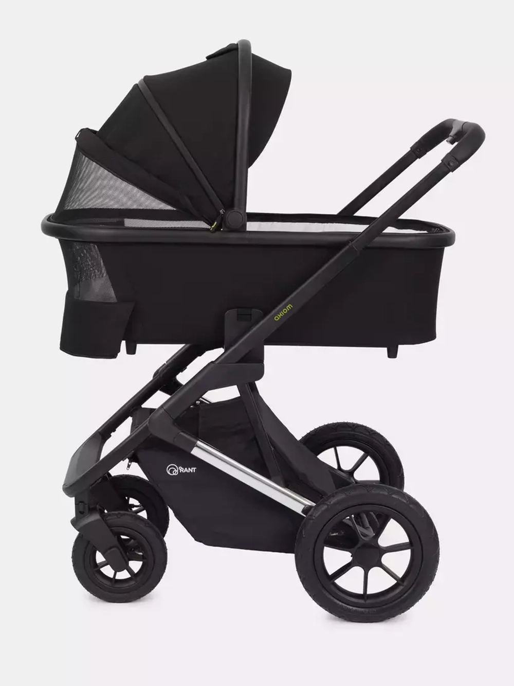 Коляска детская "AXIOM" (2в1) RA093 Black