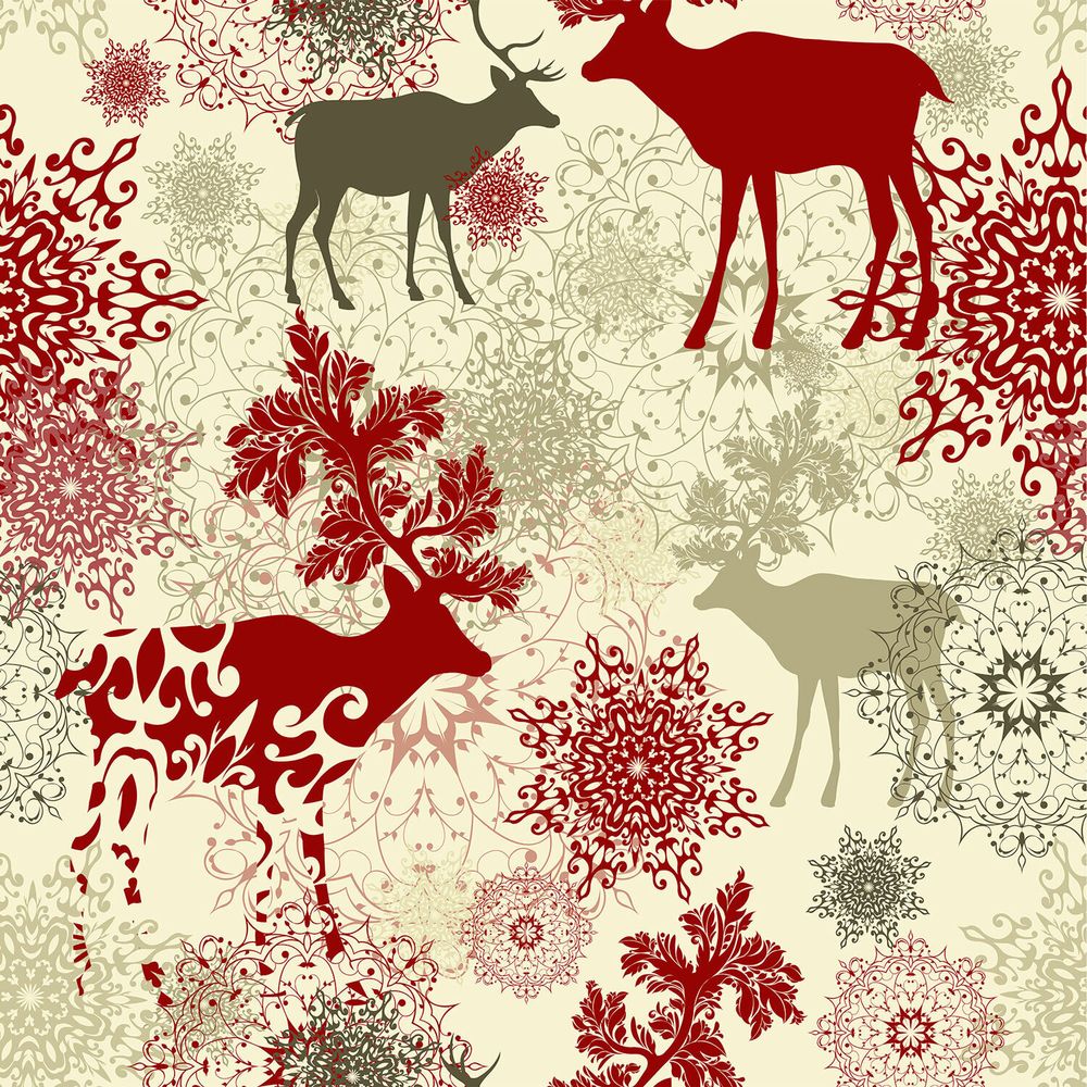 Бумага упаковочная новогодняя "Red&Blue" 70x100 см, ЗОЛОТАЯ СКАЗКА, 591909, 1шт