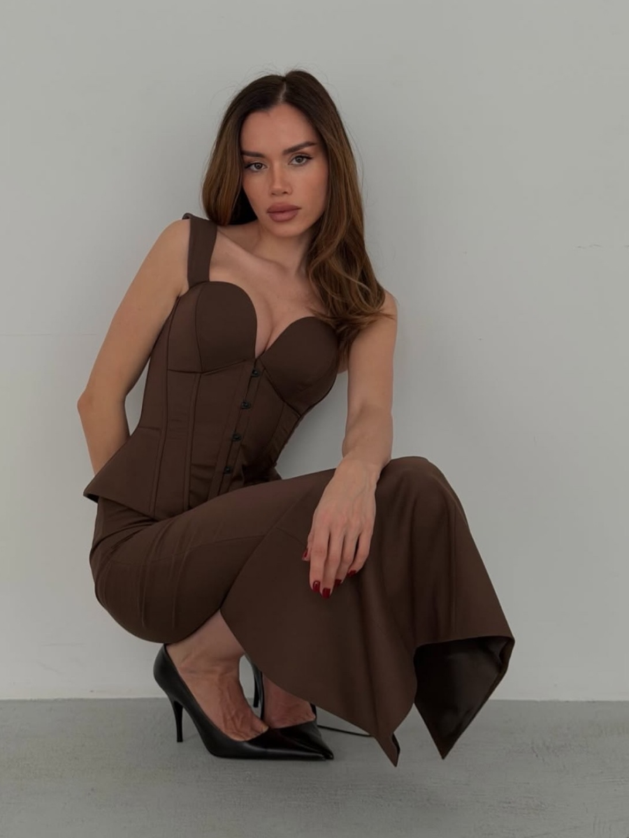 Корсет Loona, Коричневый