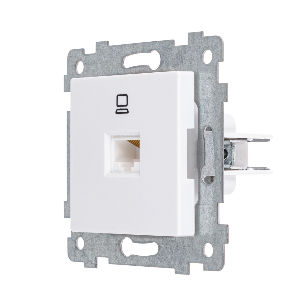 "Аксиома" Механизм розетки низковольтной ПК скрытой установки РК1-458 Кунцево Электро