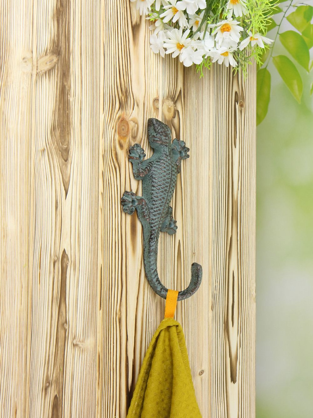 Iron Garden Крючок настенный "Ящерица"