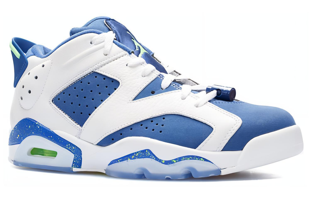 Кроссовки Jordan Air Jordan 6 Low Ghost Green (Женская размерная сетка)