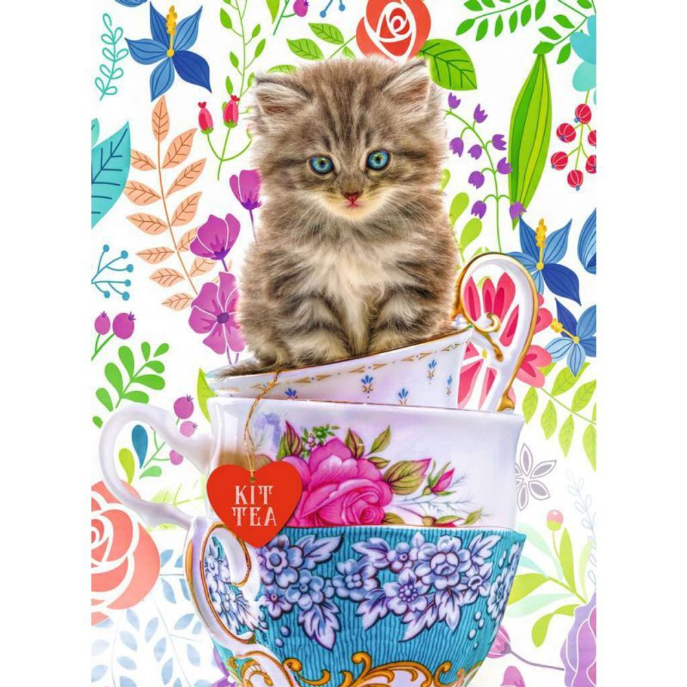 Ravensburger - Пазл Котята в стаканчике 500 шт. 150373