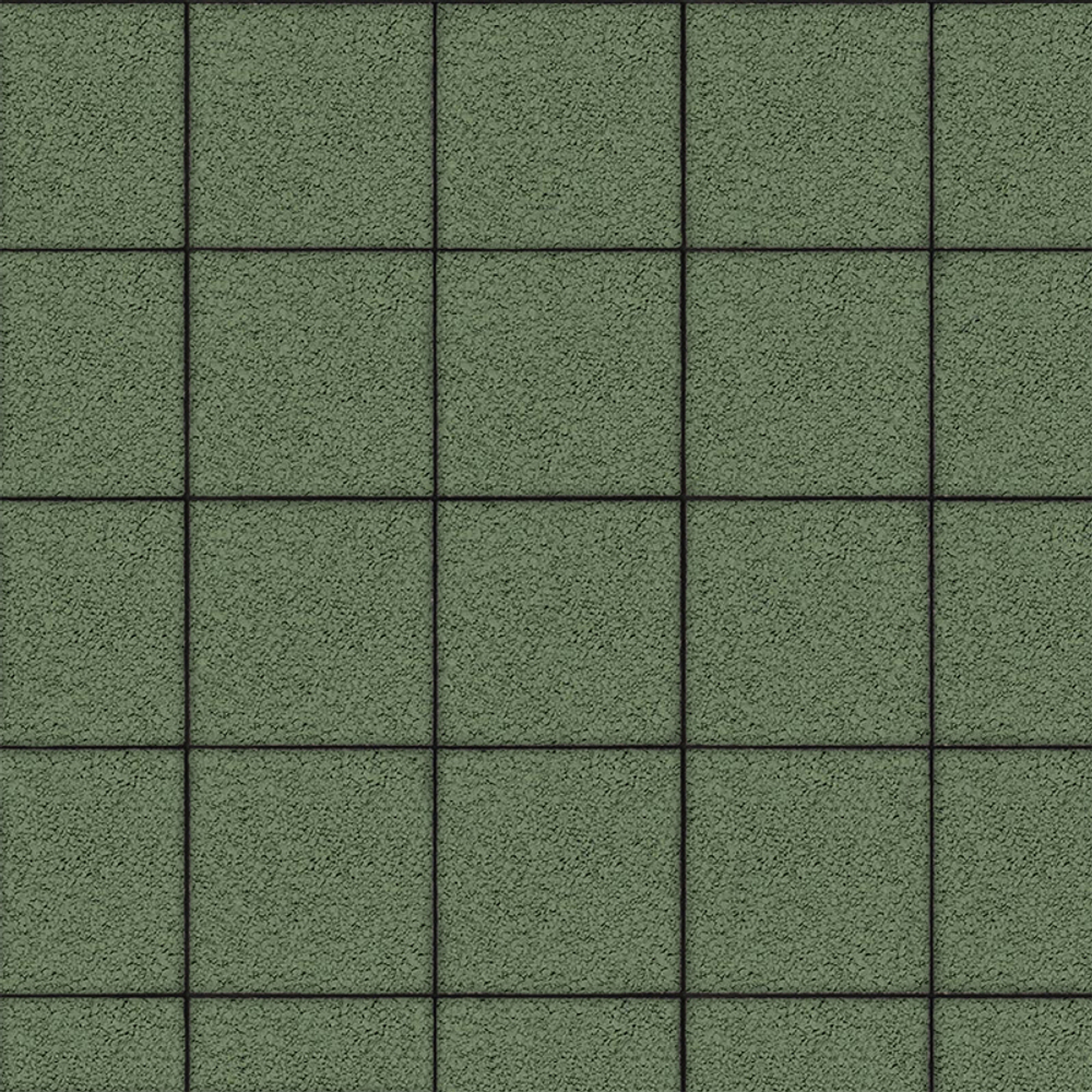 Тротуарная плитка КВАДРАТ 200х200 мм - Гранит Зеленый