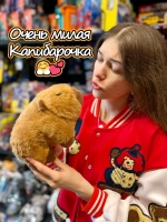 Мягкая игрушка Капибара в авокадо плюшевая Capibara