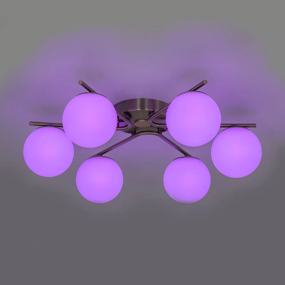 Citilux Адам Смарт CL228A163 RGB LED Умная люстра Бронза