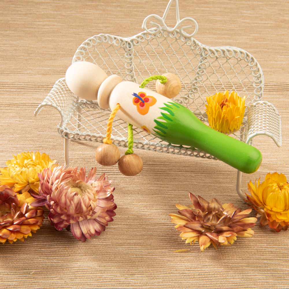 Погремушка Лялька окрашенная Вальда