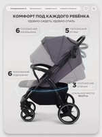 Коляска прогулочная Rant Basic Alpine Dark Grey 2026