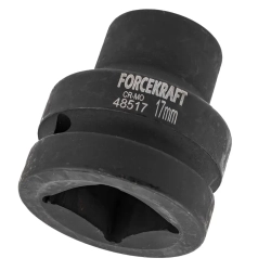 Головка ударная 1'', 17мм (6гр.) FORCEKRAFT FK-48517