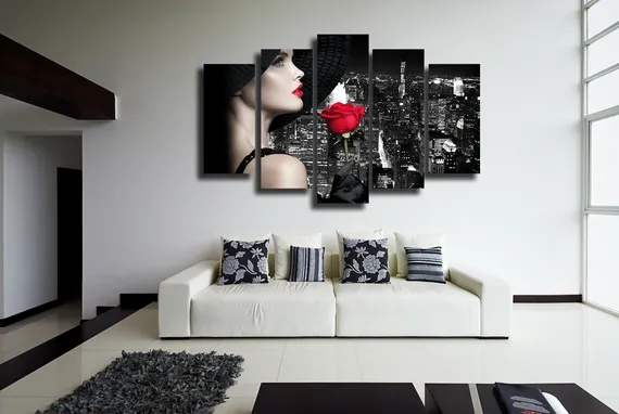 Модульная картина "Леди"