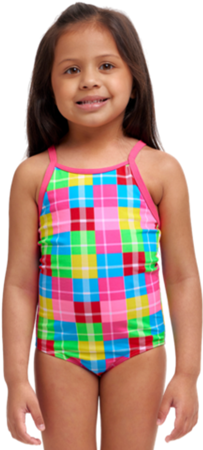 Купальник FUNKITA Toddler Girl's Party Patch
