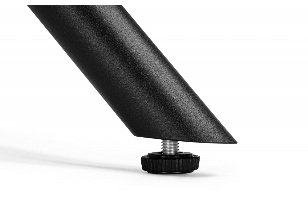 Стул на металлокаркасе Woodville Бартон 1 ткань мадера 3, черный матовый