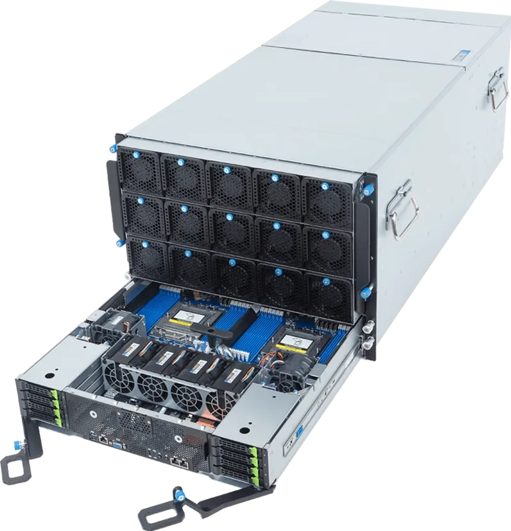 HPC/AI Server - AMD EPYC™ 9005/9004 - 8U DP NVIDIA HGX™ B300