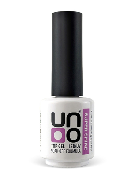 Uno Super Shine Gel Top - Верхнее покрытие без липкого слоя, 16мл