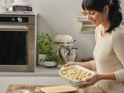KitchenAid Керамическое блюдо 33x19,5x7,5 см + фисташковая крышка