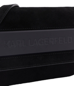 Сумка-мессенджер icon k sm flap Karl Lagerfeld - черный(236W3180)