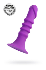 Анальный фаллоимитатор A-Toys Drilly фиолетовый 14 см