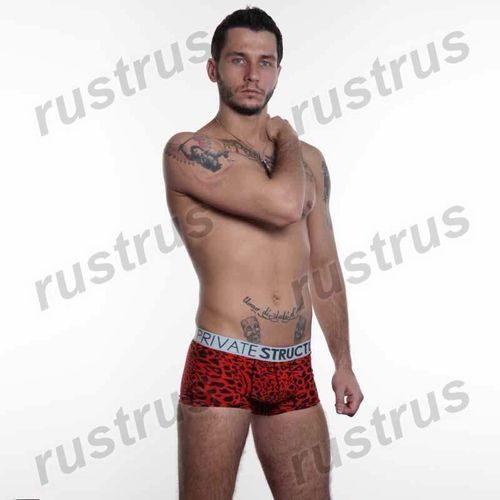 Мужские трусы хипсы красные Private Structure