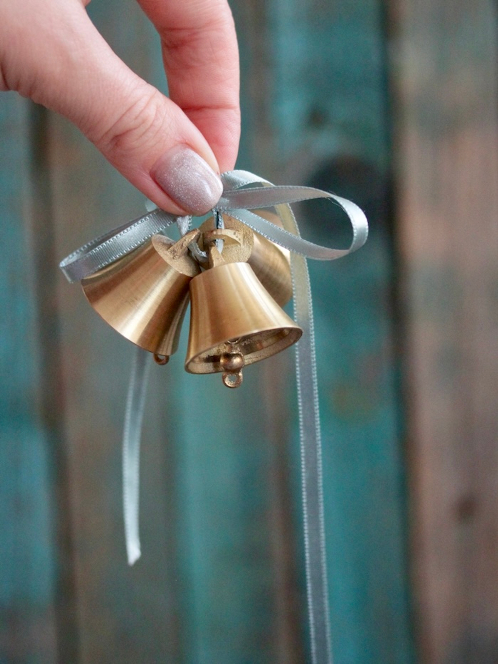 Колокольчик маленький латунь 3,2х3,2 см (3 шт)