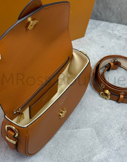 Коричневая сумка LV Pont 9 Soft PM Louis Vuitton премиум класса