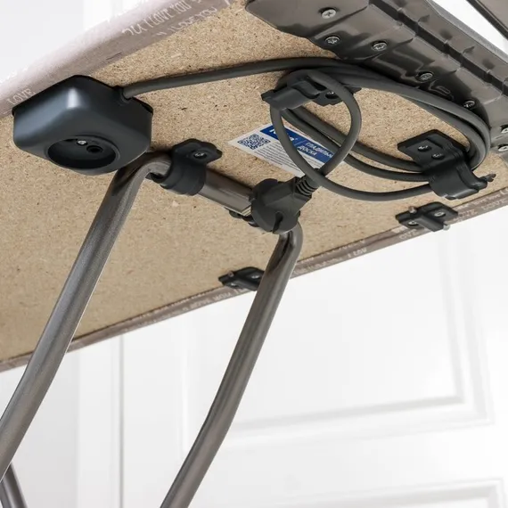 Доска гладильная Nika «Белль Классик 3», 112×34,5 см, два положения высоты 70, 80 см, европодставка МИКС