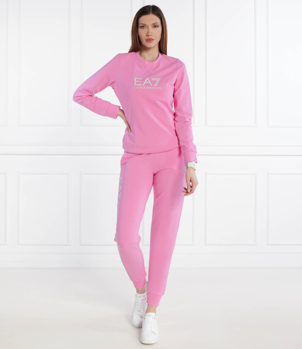 Спортивные штаны EA7 - розовый(8NTP85 TJTXZ)
