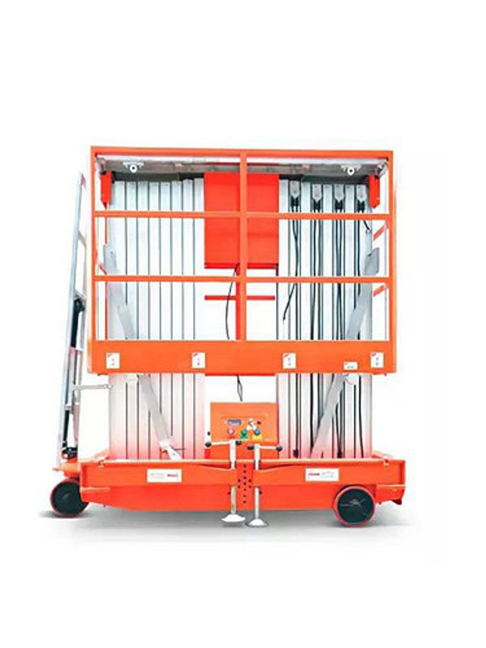 Подъемник мачтовый телескопический 200 кг 8 м TOR GTWY8-200S AC 220V 2-мачтовый (от сети)
