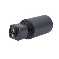 UBL-Q324 GU10 BLACK Светильник-прожектор трековый. Под лампу GU10. Корпус черный. ТМ Volpe