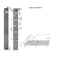 Электромагнитный замок ST-ML180-1 (с планкой)