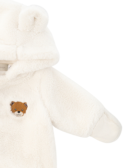 Комбинезон с ушками "Teddy Bear" (Молочный/0-3 мес. )